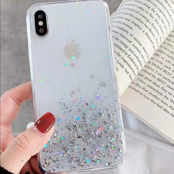 🎉3 FOR $20💕iPhone 11 Pro Silver Star Case💕 - Picture 11 of 14
